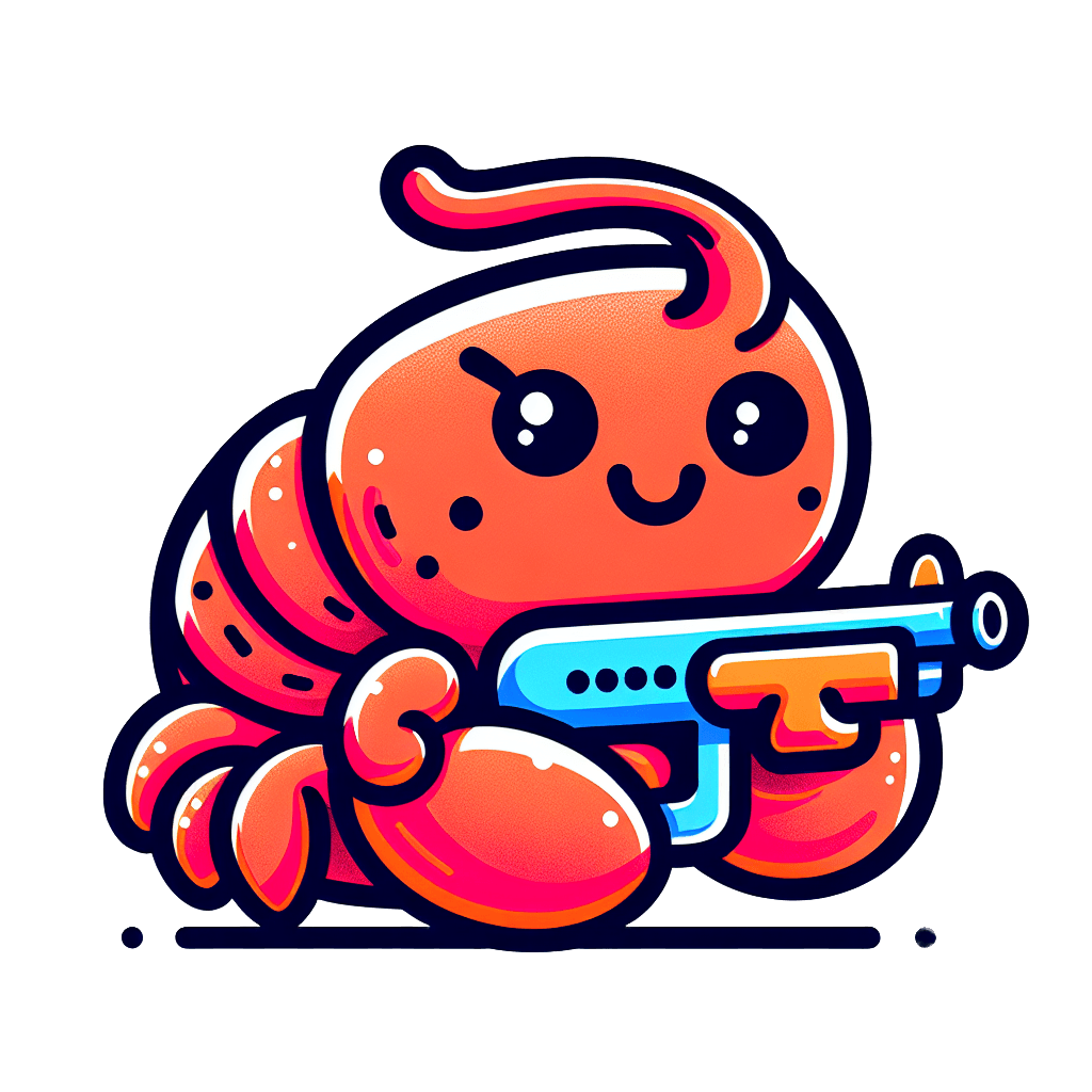 lobster with a gun emote