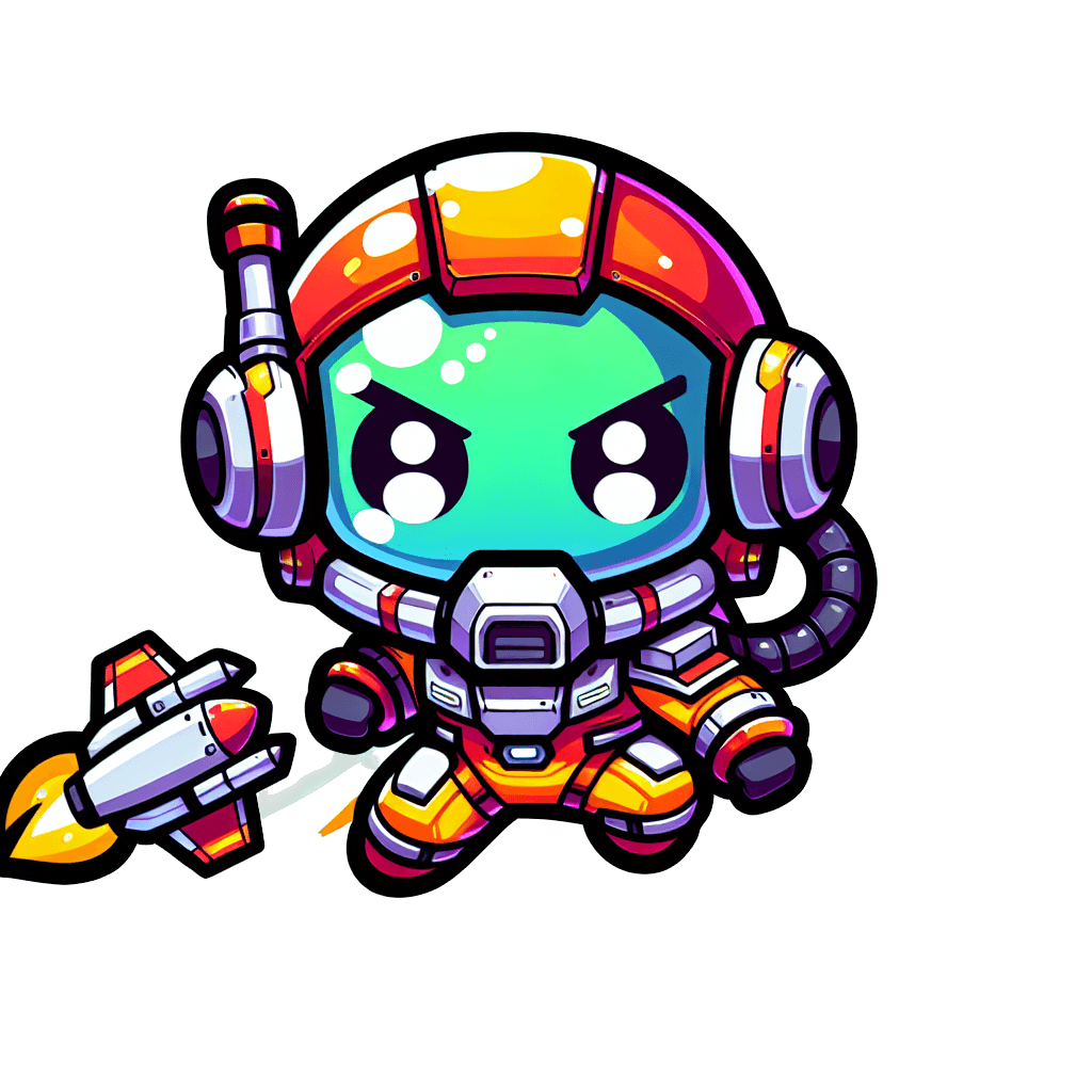 A Space Fighter emote