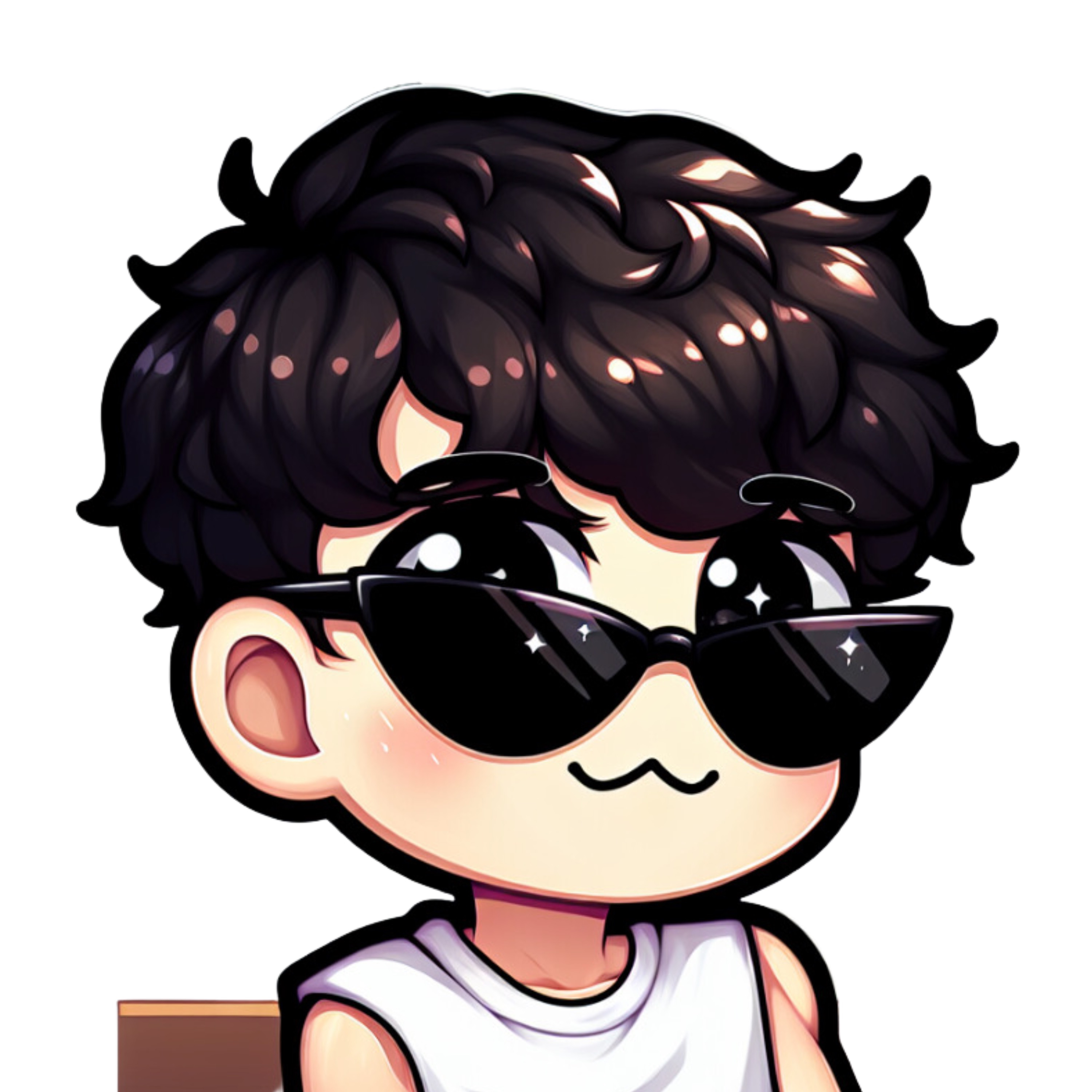 Cool Chibi with Sunglasses